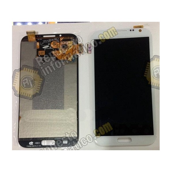Pantalla (lcd+tactil+marco) Galaxy N7000 (Note1) Blanca (Directo de fabrica)