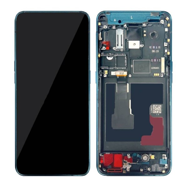 Pantalla Original LCD + Tactil + Marco Oppo Reno 2 Azul