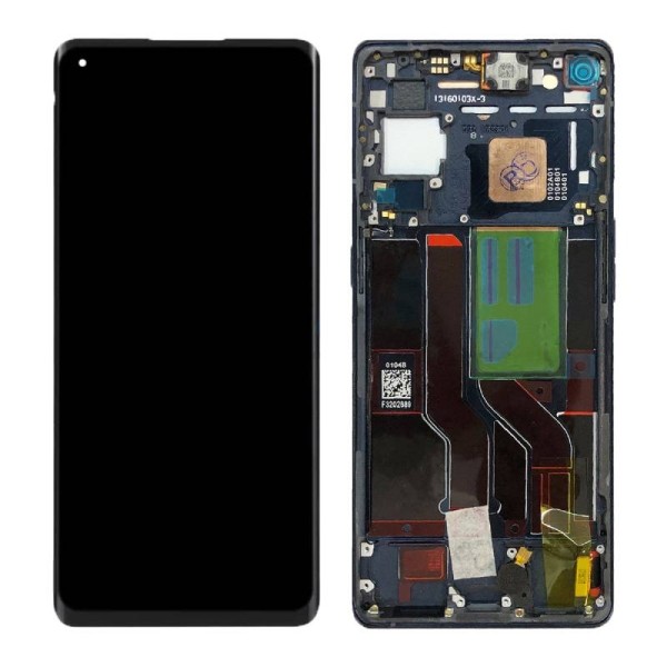 Pantalla Con Marco Oppo Reno 5 Pro CPH2201 Negro
