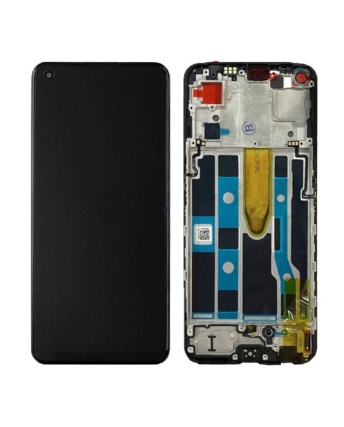 Pantalla Con Marco Oppo Reno 7 CPH2363 Negro