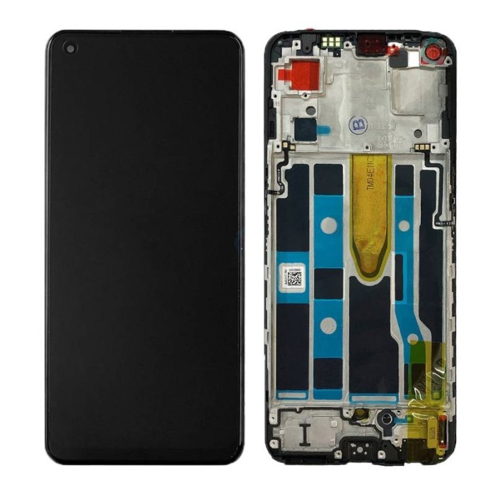 Pantalla Con Marco Oppo Reno 7 CPH2363 Negro