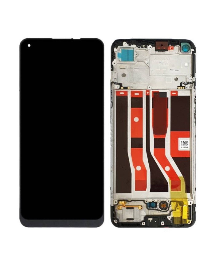 Pantalla Completa Original con Marco Oppo A74 4G CPH2219 Negro