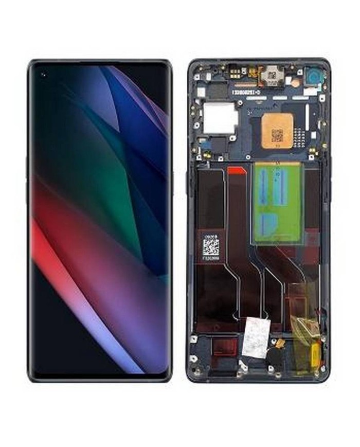 Pantalla Con Marco Oppo Find X3 Neo CPH2207 Negro