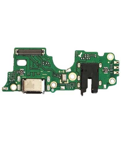 Placa Conector de Carga y Microfono Oppo A55 5G