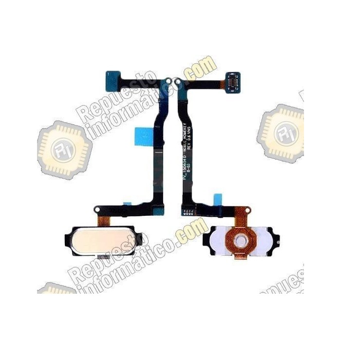 Flex + Lector Huellas  Galaxy N920 Note 5 (Dorado)