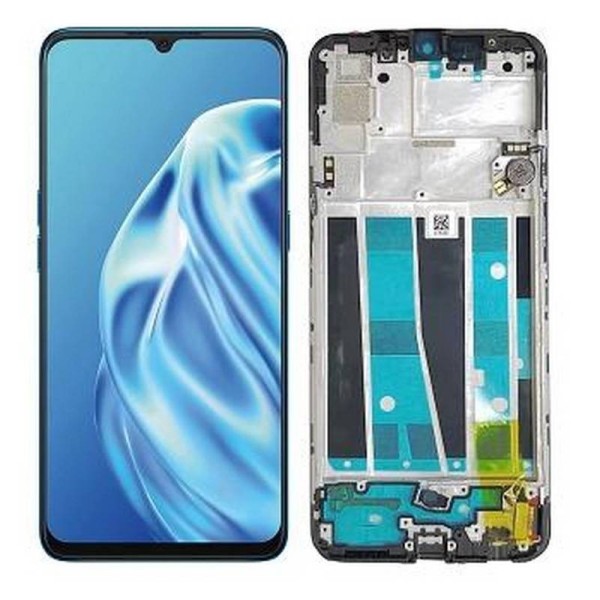 Comprar Pantalla Original Con Marco Oppo A91 CPH2021 Negro