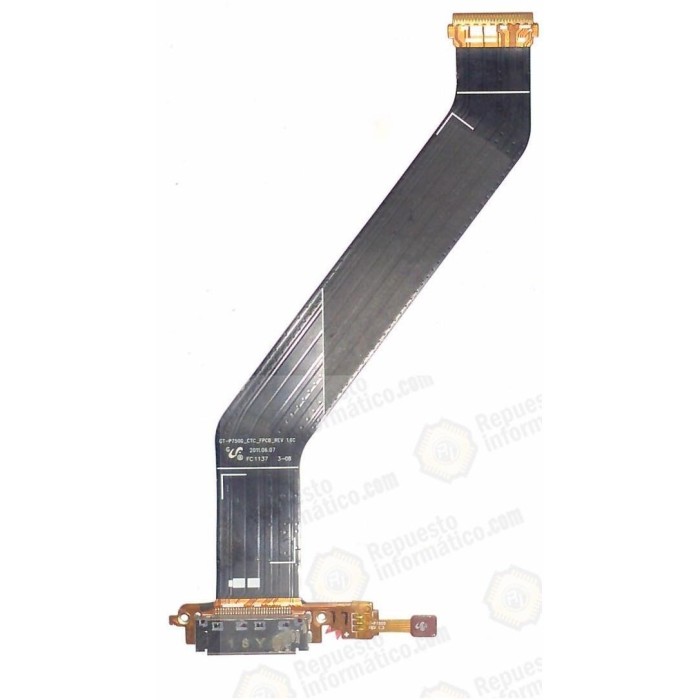 Flex Carga + Micro  TAB 1  (P7500) (P5100) (N8000) Galaxy (SWAP)