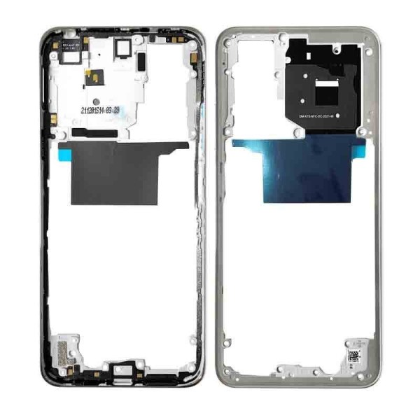 Carcasa Intermedia Xiaomi Redmi Note 11 4G Plata