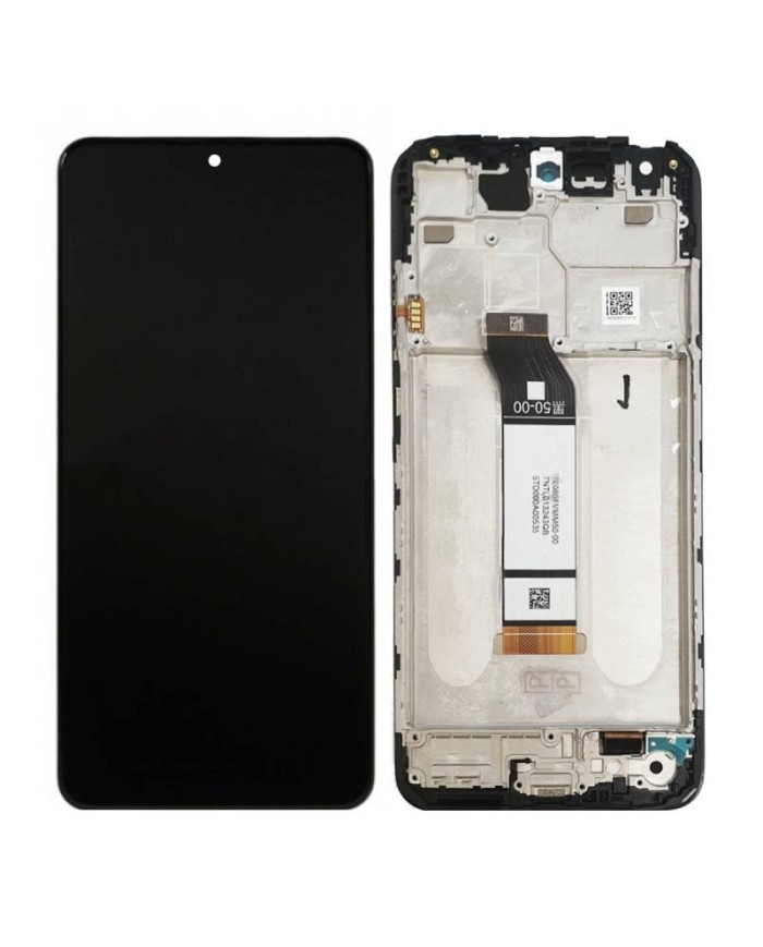 Pantalla Completa con Marco  Xiaomi Redmi Note 10 5G (M2103K19G) Negro