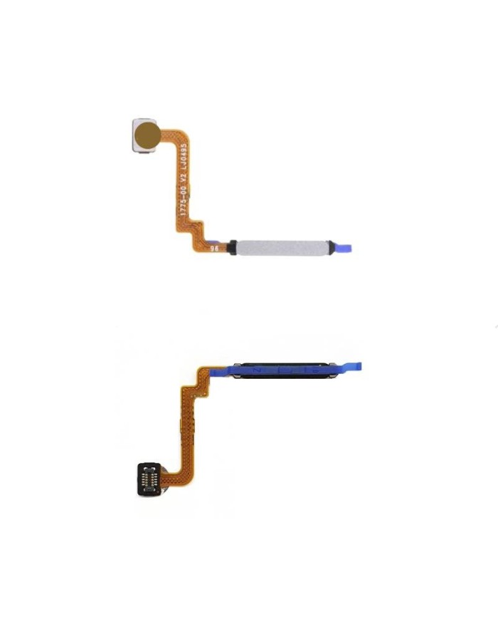 Flex Lector de Huella Dactilar Xiaomi Redmi Note 10 5G M2103K19G Plata