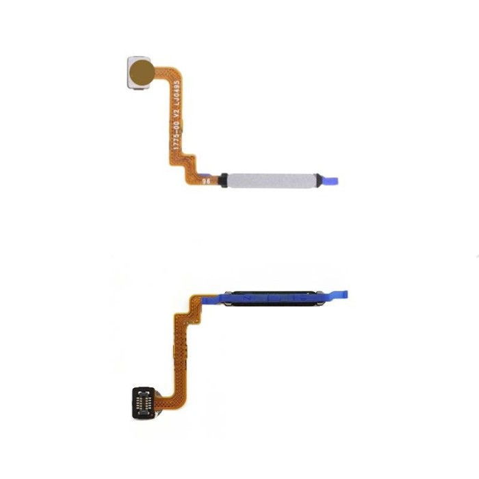 Flex Lector de Huella Dactilar Xiaomi Redmi Note 10 5G M2103K19G Plata