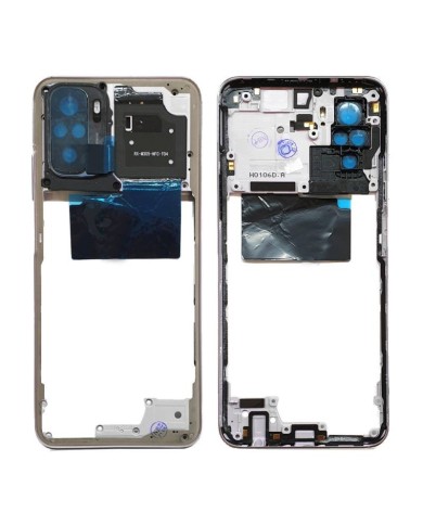 Chasis Intermedio Xiaomi Redmi Note 10 4G M2101K7AG Plata
