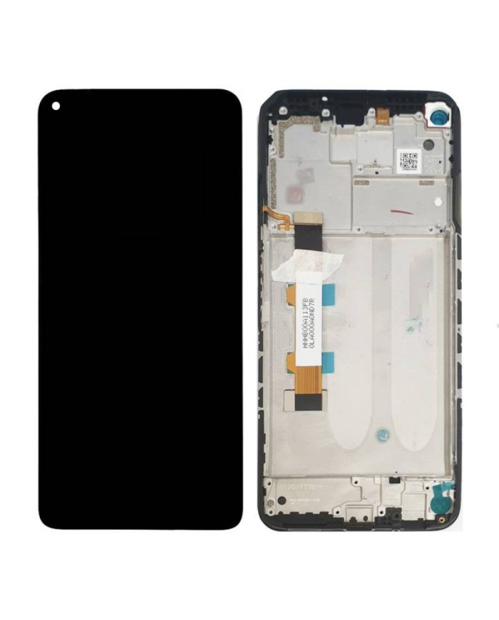 Pantalla Con Marco Xiaomi Redmi Note 9T Negro