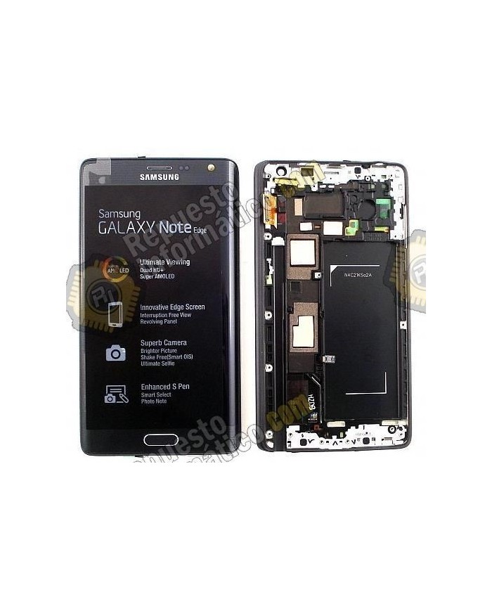 Pantalla (Lcd+tactil+marco) Gris Galaxy N915 (Note Edge)