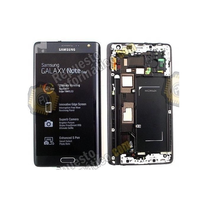 Pantalla (Lcd+tactil+marco) Gris Galaxy N915 (Note Edge)