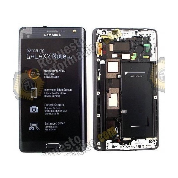 Pantalla (Lcd+tactil+marco) Gris Galaxy N915 (Note Edge)
