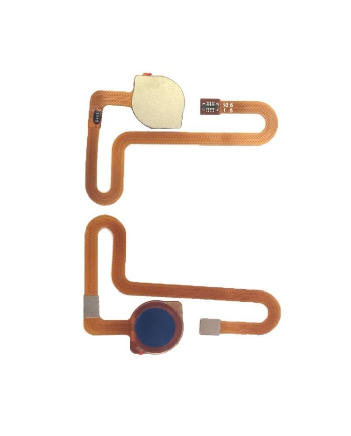 Flex Lector de Huella Dactilar Xiaomi Redmi Note 8 Azul