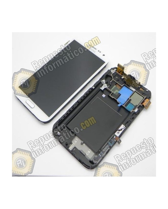 Pantalla (Lcd+Tactil+marco) Galaxy Note 2 N7105 (Blanca) (Directo de fabrica)