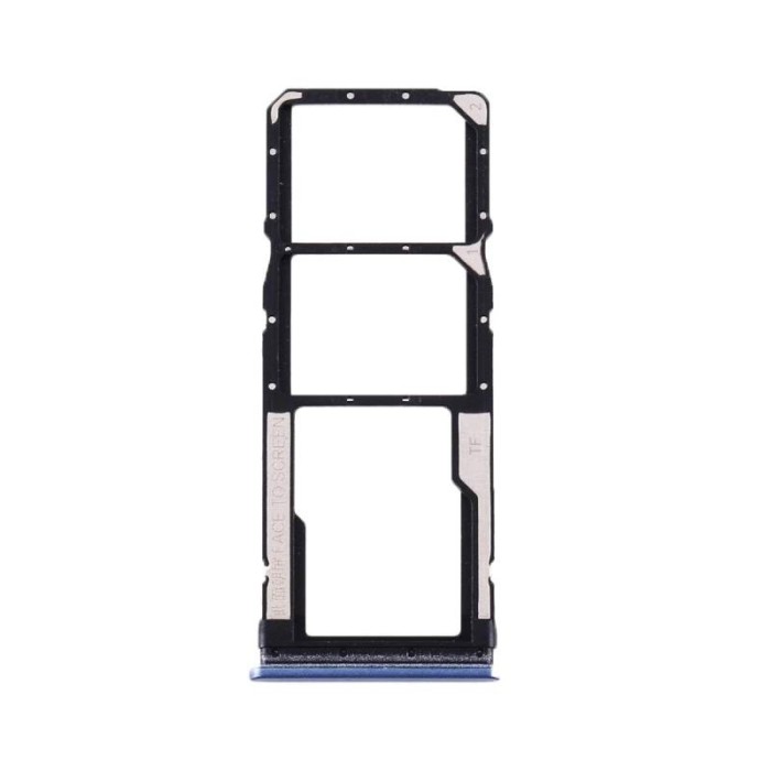 Bandeja Sim y MicroSD Xiaomi Redmi Note 9S Gris Azul