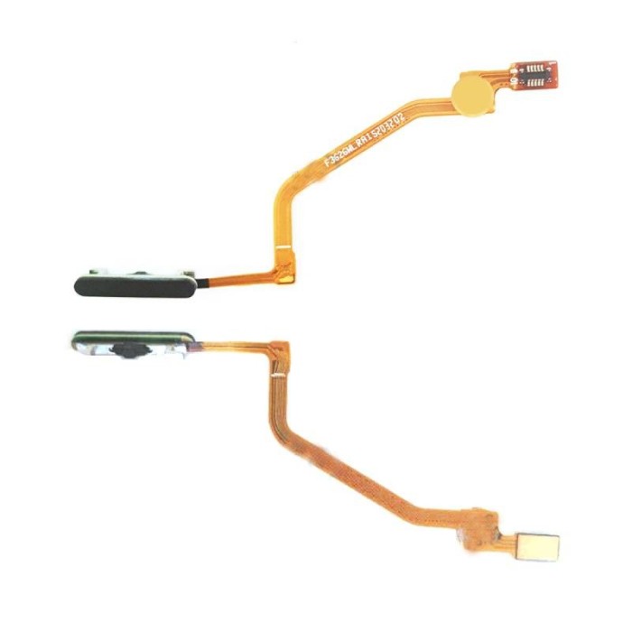 Flex Lector Huella Dactilar Xiaomi Redmi Note 9 Pro Negro