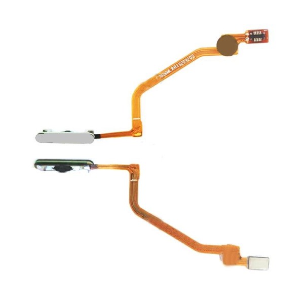 Flex Lector Huella Dactilar Xiaomi Redmi Note 9S Plata