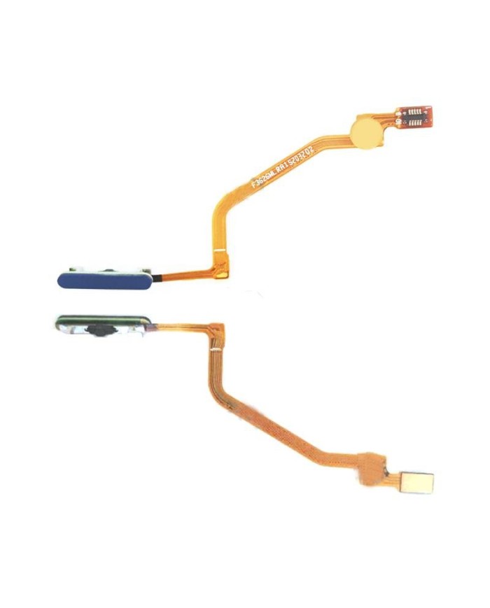 Flex Lector Huella Dactilar Xiaomi Redmi Note 9S Azul