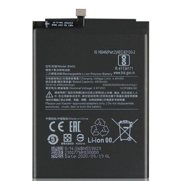Comprar Bateria BN55 Xiaomi Redmi Note 9S