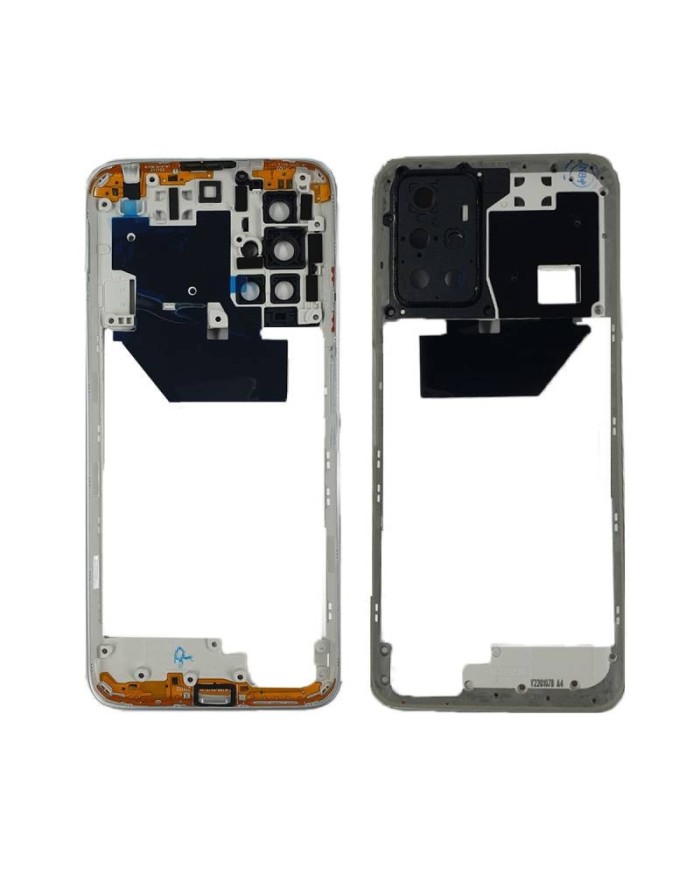Carcasa Intermedia Xiaomi Redmi 10 21061119AG Plata