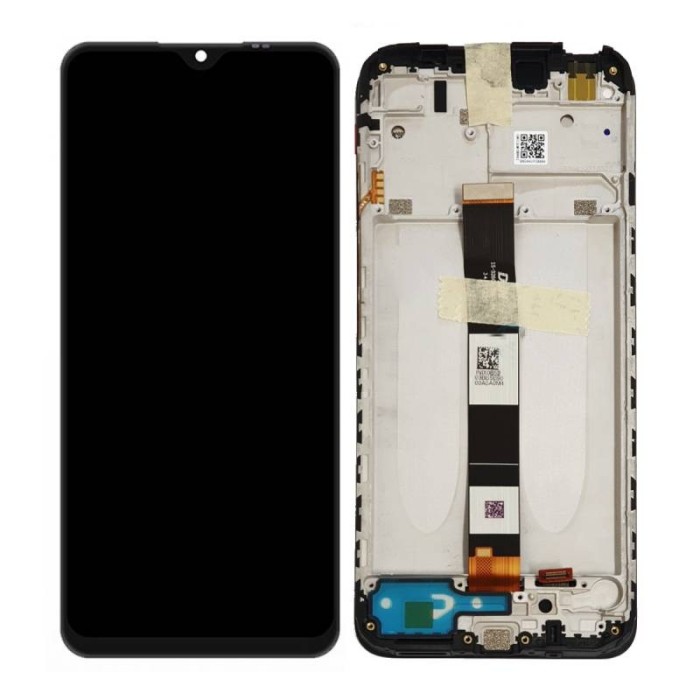Pantalla Original Con Marco Xiaomi Redmi 9C Negro