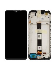 Pantalla Original con Marco Xiaomi Redmi 9A Negro
