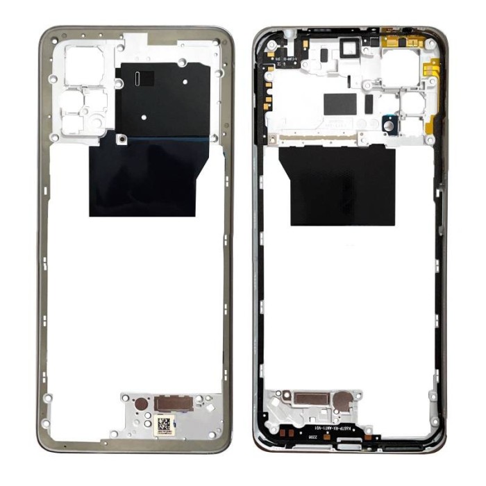 Chasis Intermedio Xiaomi Redmi Note 11 Pro 5G Plata