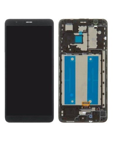 Pantalla Con Marco Samsung Galaxy A01 Core (A013F) Negra