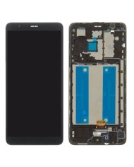 Pantalla Con Marco Samsung Galaxy A01 Core (A013F) Negra