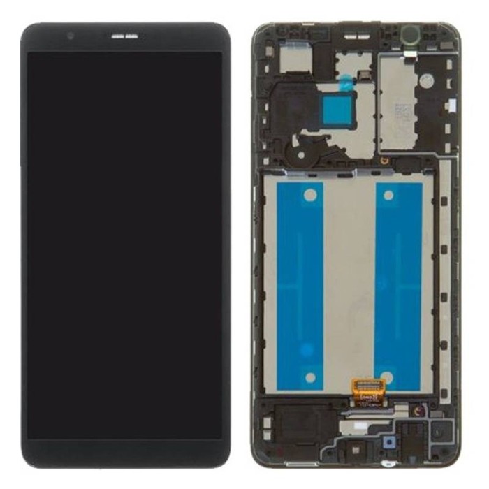 Pantalla Con Marco Samsung Galaxy A01 Core (A013F) Negra