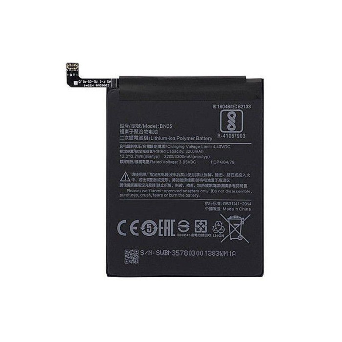 Comprar Bateria BN35 para Xiaomi Redmi 5