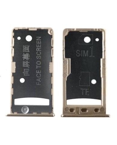 Bandeja Sim y MicroSD Xiaomi Redmi 5A Dorado