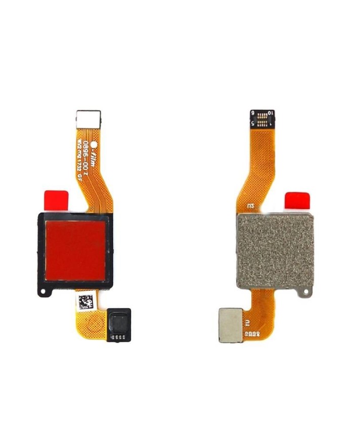 Flex Lector Huella Dactilar Xiaomi Redmi Note 5 Pro, Redmi Note 5 Rojo
