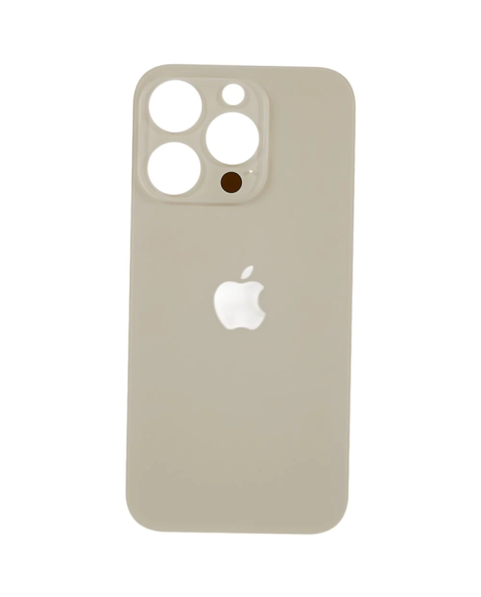 Tapa Trasera iPhone 14 Pro Max Dorado