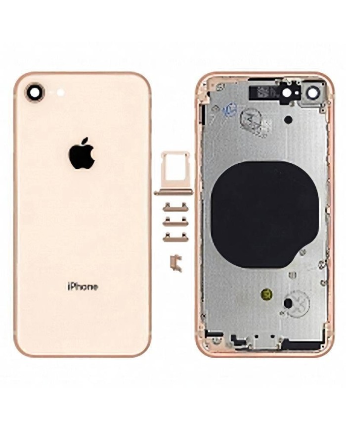 Comprar Chasis intermedio + Tapa trasera iPhone 8 Dorado