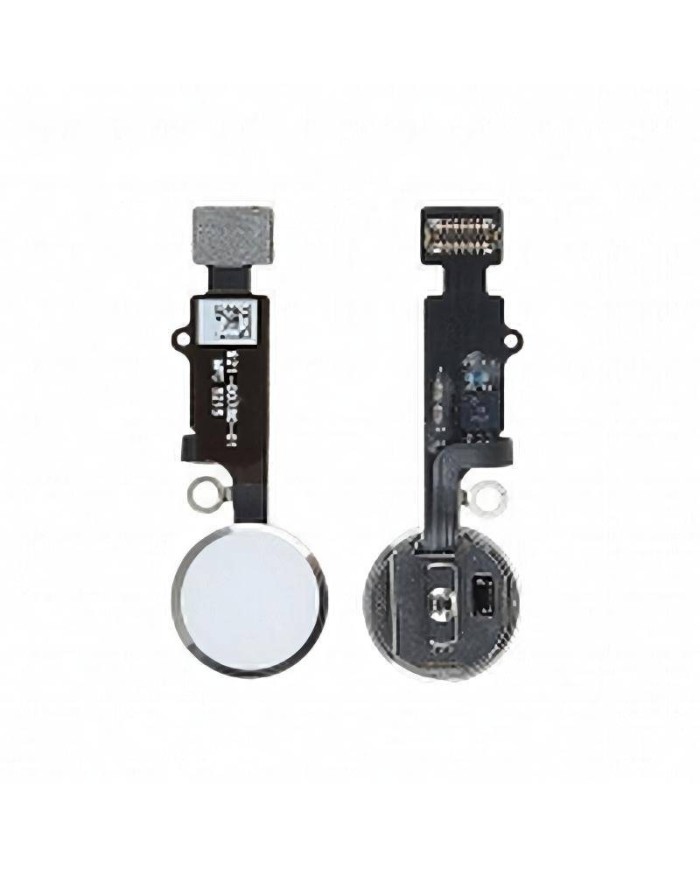 Botón Home con Flex para Apple iPhone 8 / 8 Plus Plata