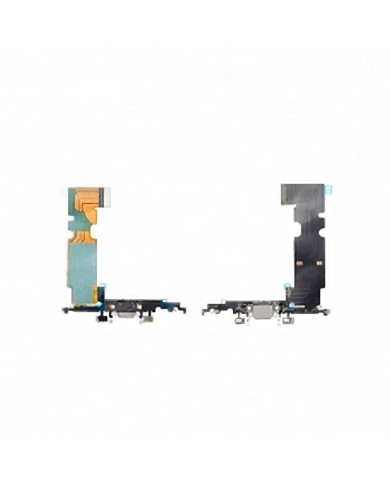 Flex Conector de Carga para iPhone 8 Plus Gris