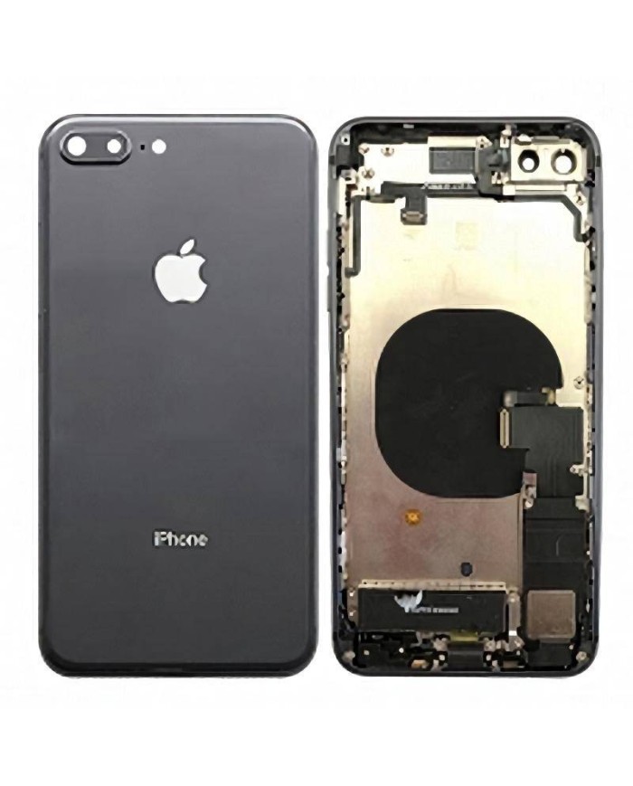Comprar Chasis intermedio + Tapa Trasera Iphone 8 Plus Negro