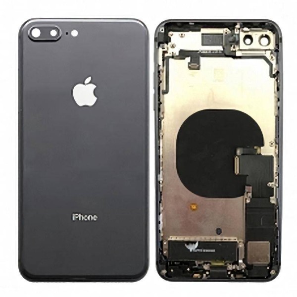 Comprar Chasis intermedio + Tapa Trasera Iphone 8 Plus Negro