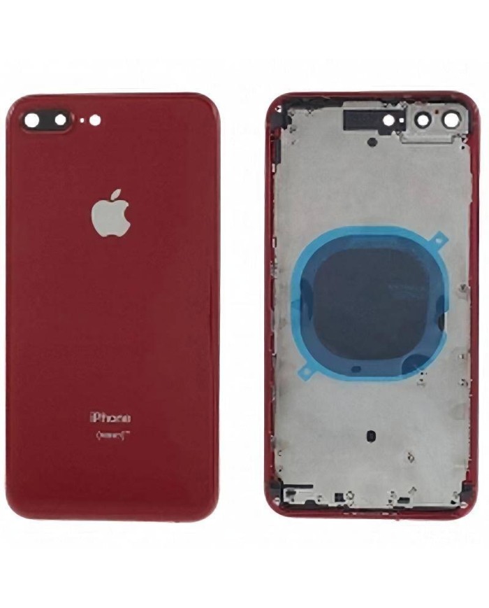 Comprar Chasis intermedio + Tapa Trasera Iphone 8 Plus Rojo