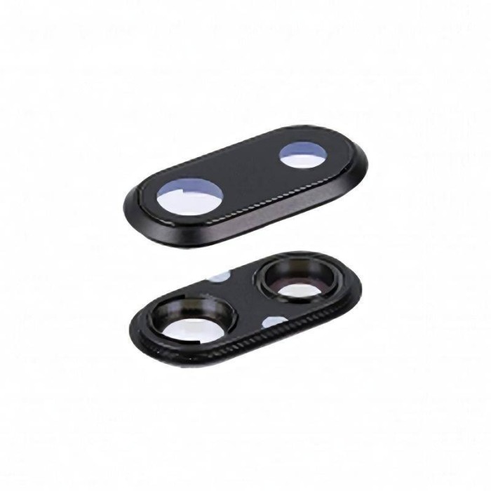 Lente Cámara Trasera con Embellecedor iPhone 8 Plus Negro