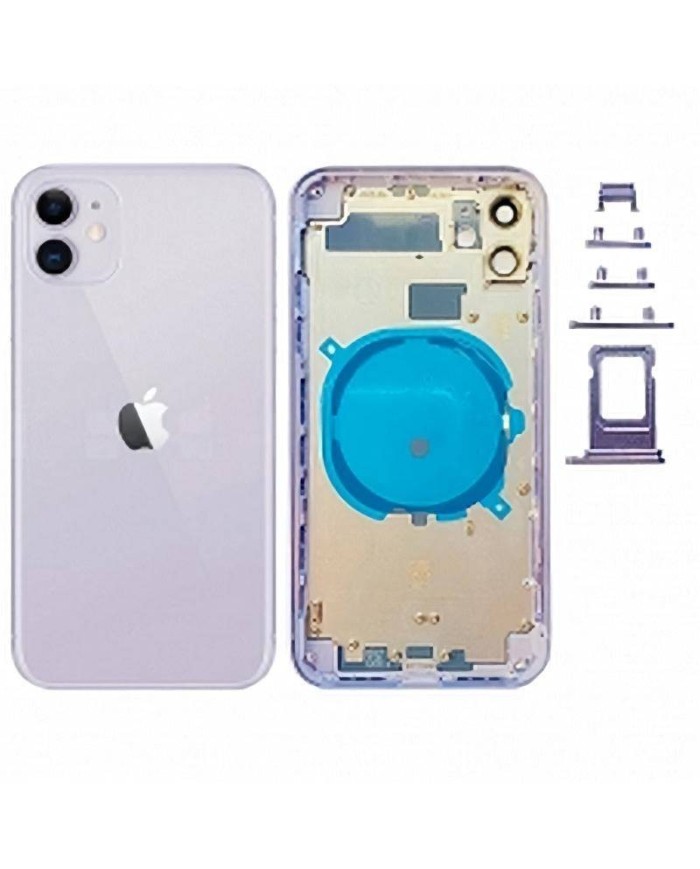 Comprar Chasis Carcasa Trasera iPhone 11 Lila