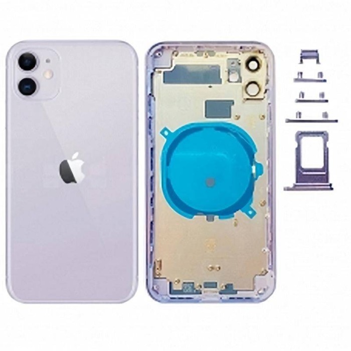 Comprar Chasis Carcasa Trasera iPhone 11 Lila