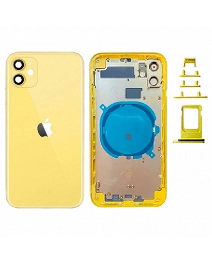 Comprar Chasis Carcasa Trasera iPhone 11 Amarillo