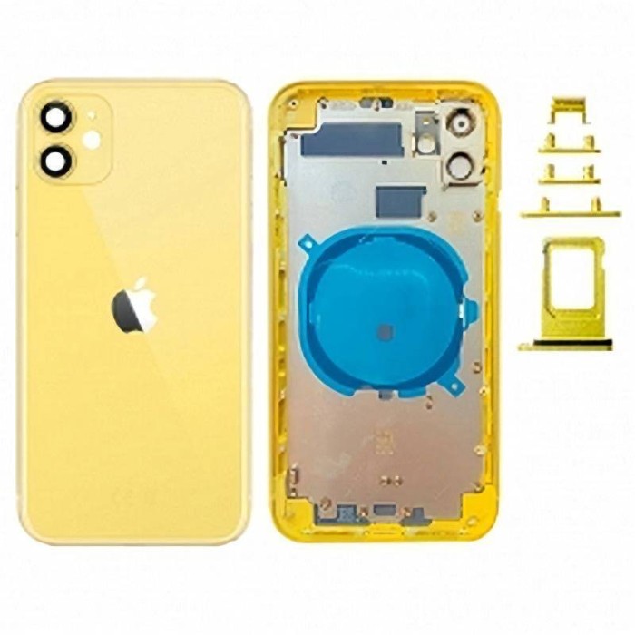Comprar Chasis Carcasa Trasera iPhone 11 Amarillo