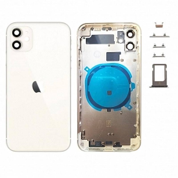 Comprar Chasis Carcasa Trasera iPhone 11 Blanco